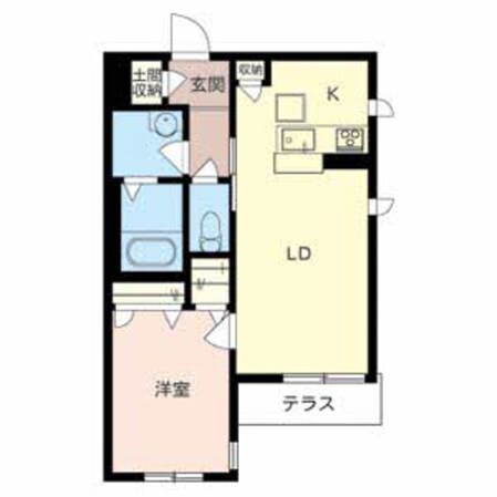 針中野駅 徒歩9分 1階の物件間取画像